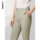 LANDI Blue Light Green Classic Small Foot Suit Pants Women's 2023 Spring New Slim Fit Nine-Point Pants