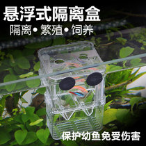  Sensen juvenile fish incubation box Guppy breeding box Fish tank Isolation betta fry ovipositor Tropical fish acrylic