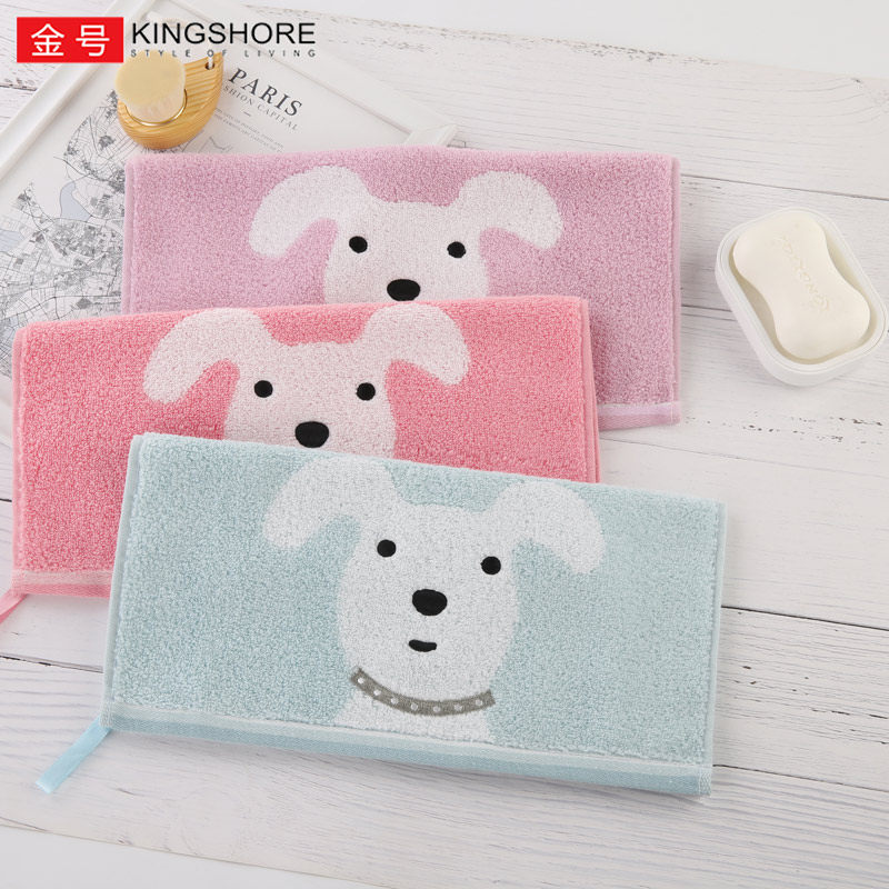 Gold Rope Pure Cotton Towel Soft absorption without twisting Cartoon Baby Wash Face Wash Face Wash-Rope Small Towels Towels