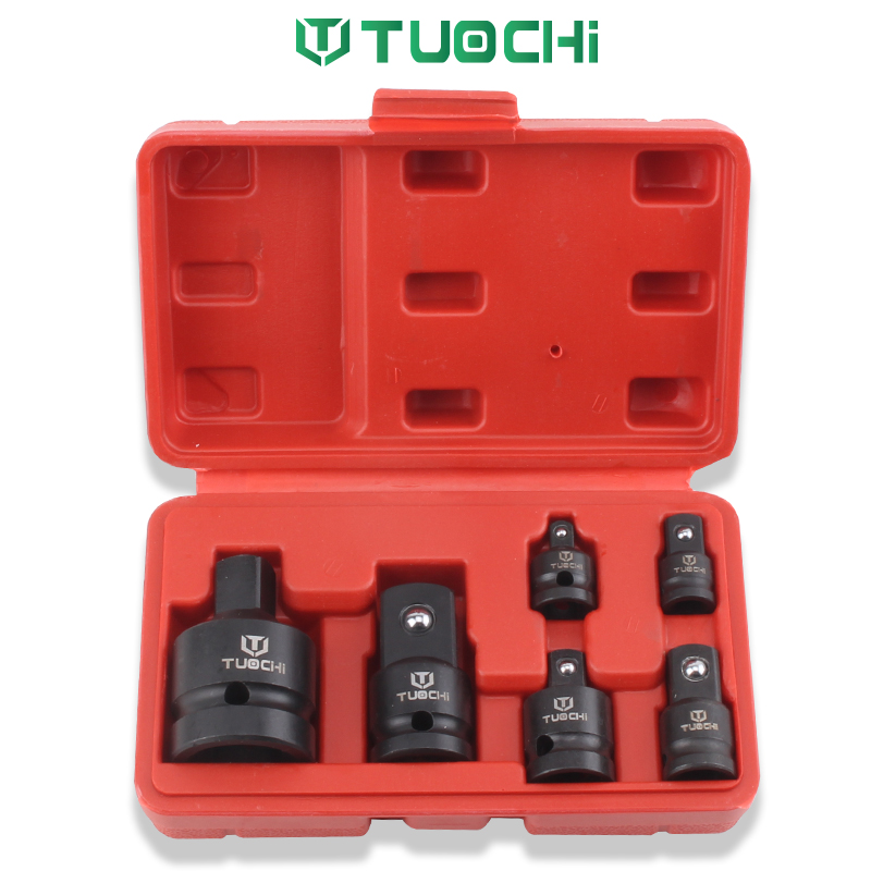 6 pieces of sleeve pneumatic wrench sleeve conversion connecting head rod variable diameter variable square section head pneumatic electric screw driver big transfer and small change