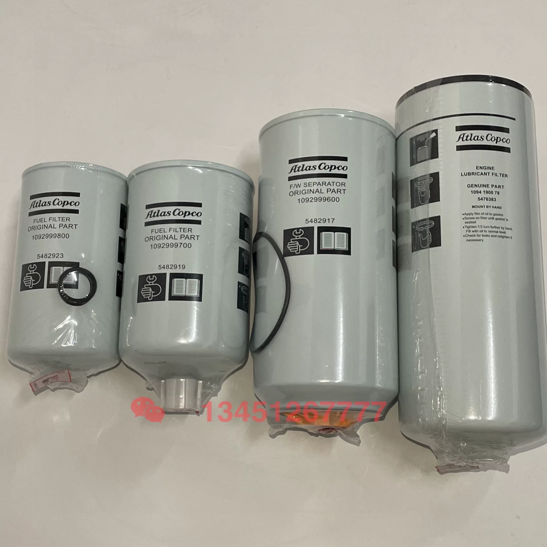 Подходит для двигателя Dongfeng Cummins QSL8.9 элемент фильтра воздуха Atlas оригинальный дизельный фильтр 5482923