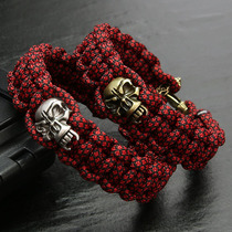 Customized seven-core umbrella rope bracelet hand-woven tactics multifunctional wilderness survival bracelet outdoor hand rope men
