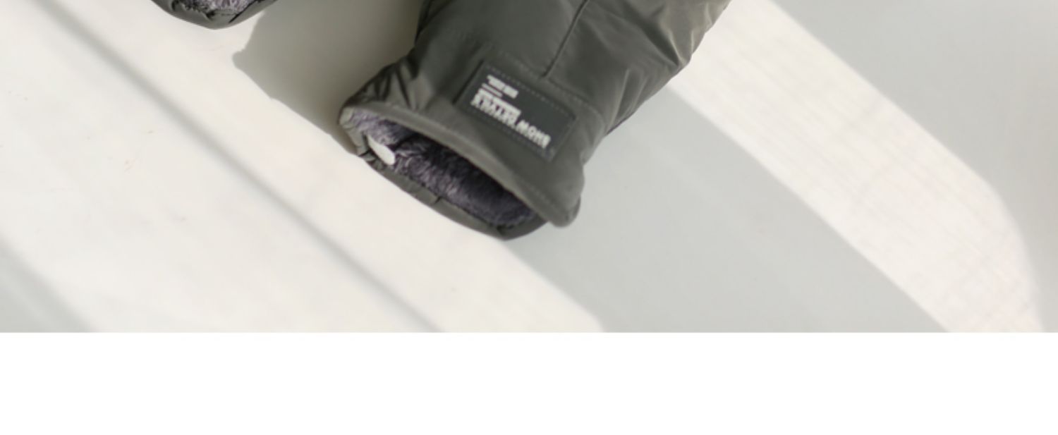 Outdoor wind cold resistant plush and thick insulation gloves for men's winter cycling waterproof 2022 new five_voghion.com