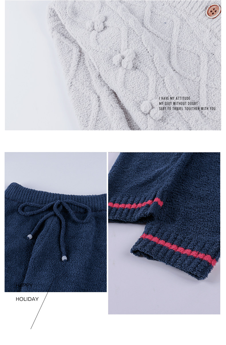 Pyjama pour femme à manches longues - Ref 2992830 Image 23