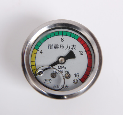 High Pressure Cleaner Accessories Carwash Car Wash Pump 280380 Type 55 Type 58 40 Type Shock Resistant Pressure Meter