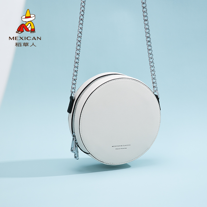 Scarecrow female bag bag 2023 new bag mini - fashion bag students in hundred chain pack