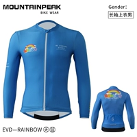 Радужный лонгслив