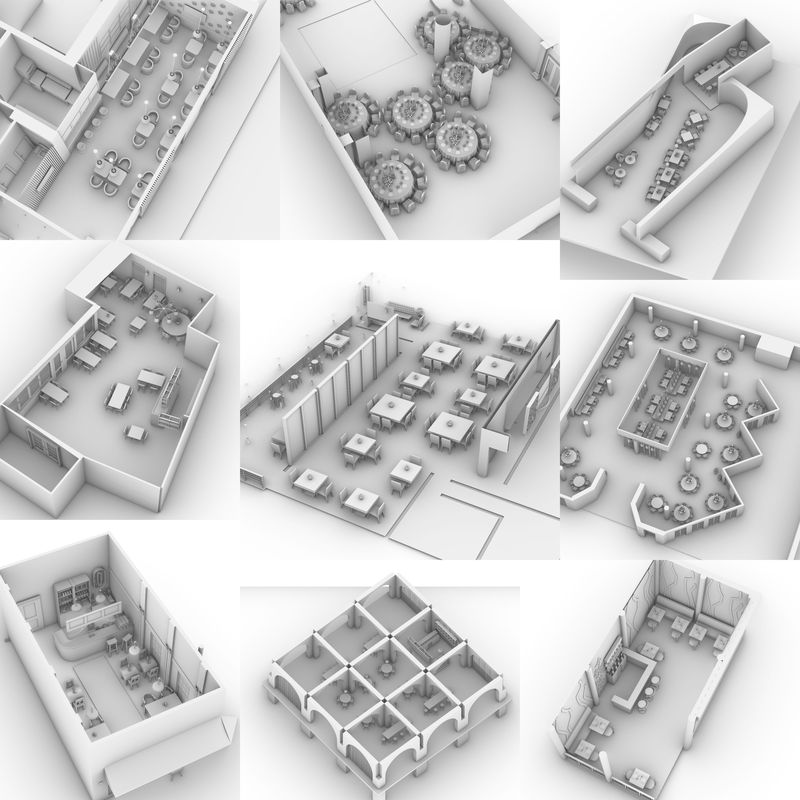 Restaurant Model Interior Scene Coffee Shop Bar Tea House Clubhouse Dining Hall Restaurant Architectural Design Rhino Source File Restaurant Model Interior Scene Coffee Shop Bar Tea House Clubhouse Dining Hall Restaurant Architectural Design Rhino Source File