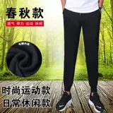 Демисезонные утепленные эластичные удерживающие тепло штаны подходит для мужчин и женщин, в корейском стиле