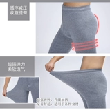 Зимние удерживающие тепло утепленные штаны, леггинсы, для среднего возраста, облегающий крой