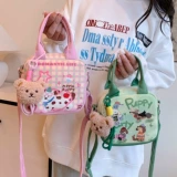 Небольшая дизайнерская оригинальная портативная зеленая милая универсальная сумка на одно плечо, тренд сезона