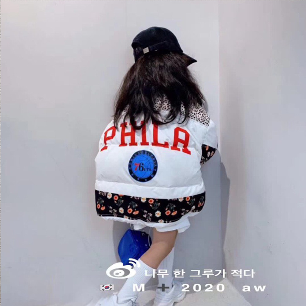 Girl Down Clothing 2021 New Winter Dress Children White Duck Suede Winter Dress Down Jacket Male Great Boy Korean Version Bread Suit