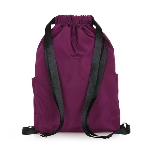 Рюкзак, вместительная и большая сумка для путешествий подходит для мужчин и женщин, нейлоновый мешочек, коллекция 2023, на шнурках