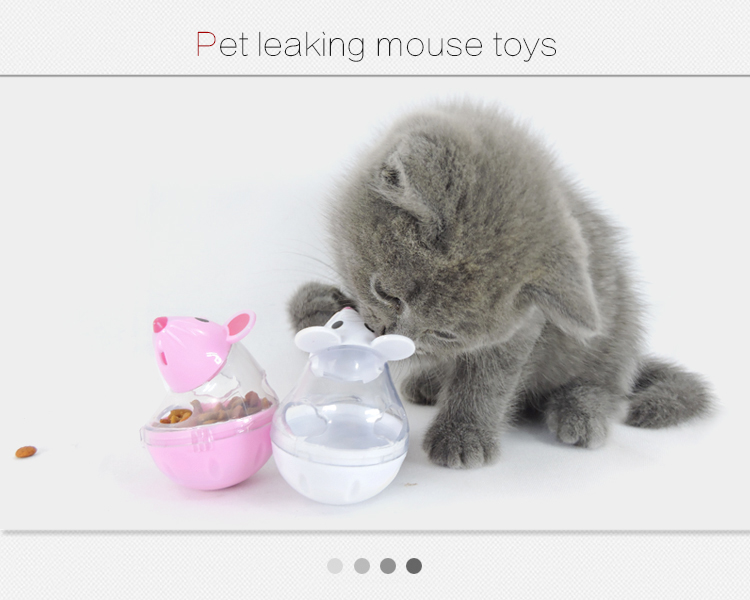 Pet đồ chơi chó mèo rò rỉ thực phẩm bóng tumbler vật nuôi mèo cung cấp mèo giải trí đồ chơi chuột rò rỉ đồ chơi - Mèo / Chó Đồ chơi bán đồ chơi cho chó