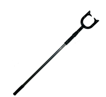 Catching forks anti-riot steel forks security equipment self-defense campus Telescopic Explosion-proof security kindergarten equipment rubber sticks