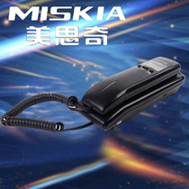 Mesiqi 301 telephone home dual screen display battery-free office wall-mounted telephone landline small extension