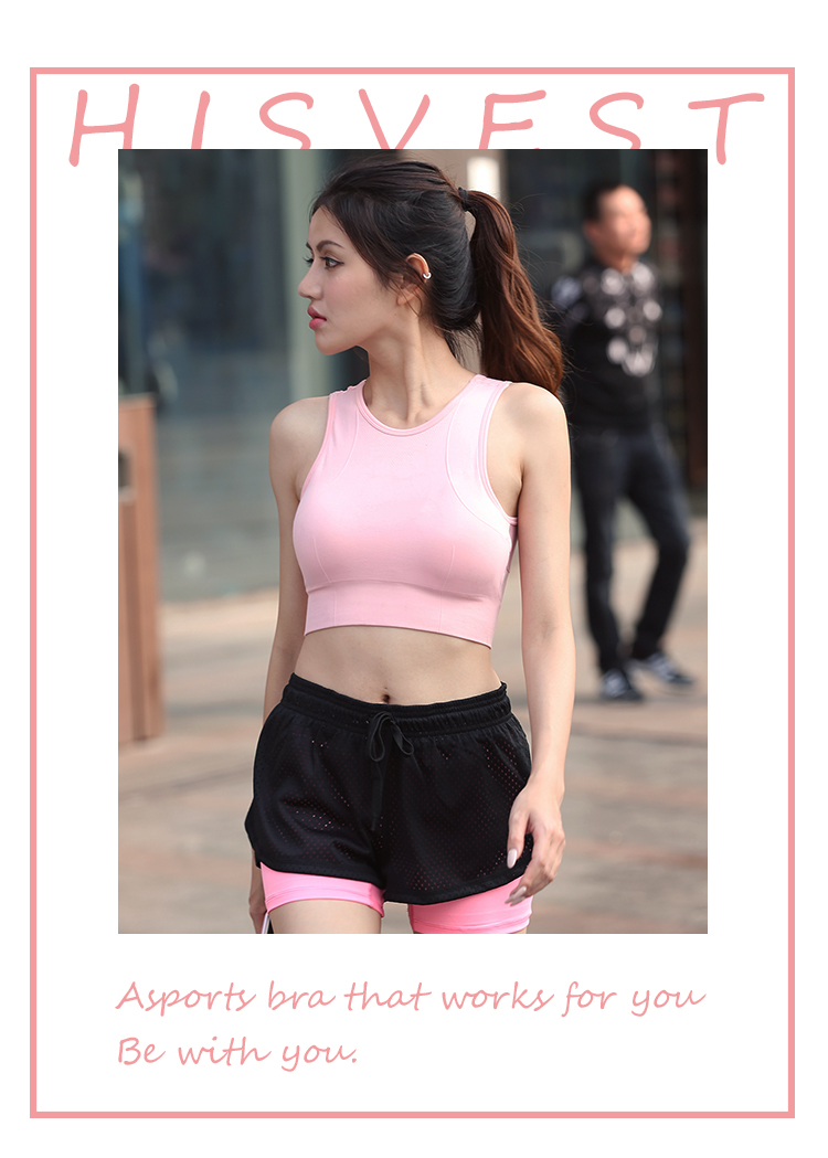 Áo ngực thể thao nữ chạy vest tập hợp chống sốc tập luyện mà không có vòng thép tập thể dục áo ngực yoga làm đẹp trở lại đồ lót áo lót thể thao loại nào tốt