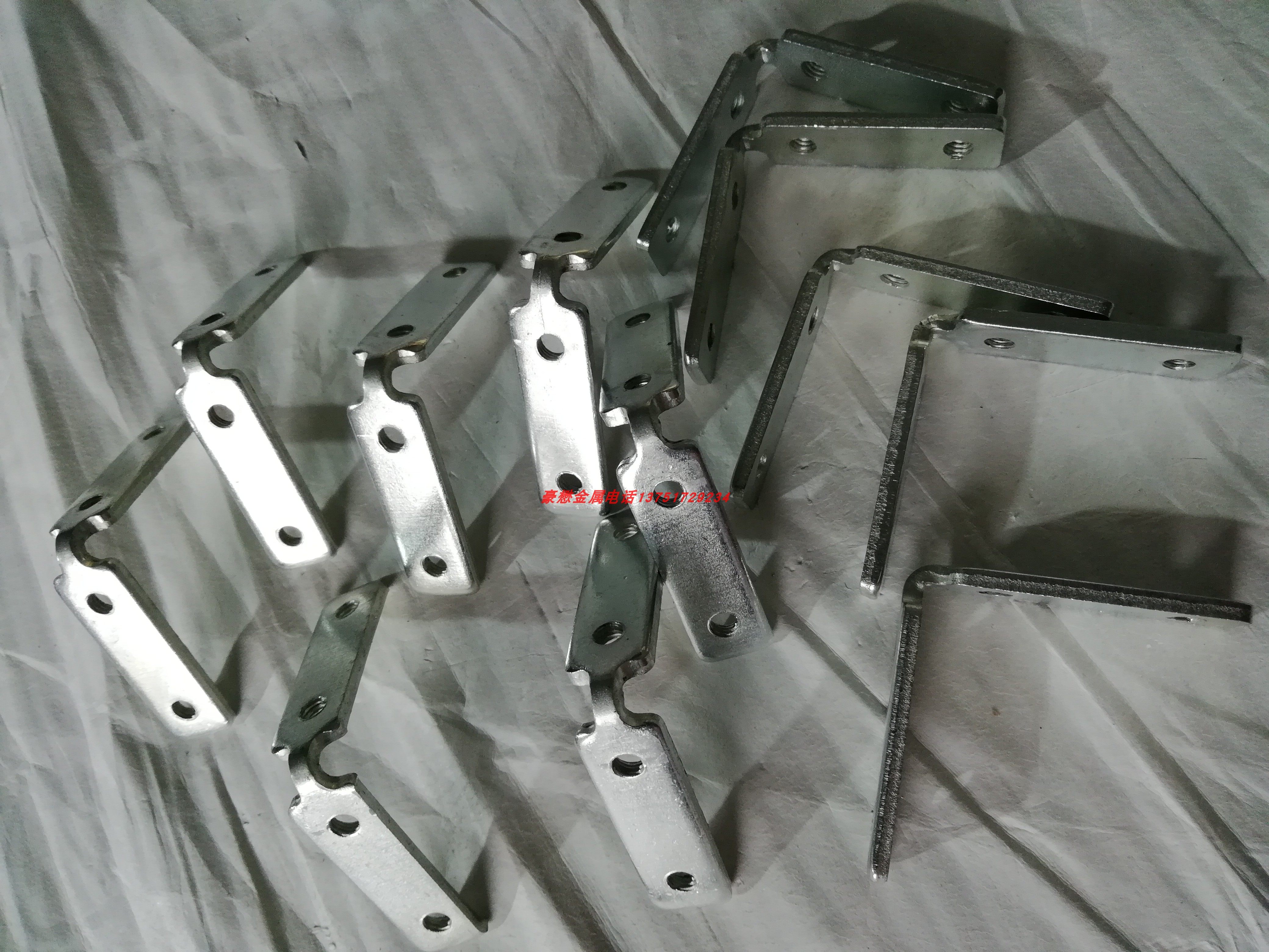 Overall cabinet wardrobe aluminum frame handle-free commonly used matching corner code specifications 12*41MM