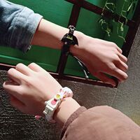 2025 Personalized Couple Bracelet Female Student Male Trendy Jewelry Cute Birthday Gift Best Friend Simple Bracelet Cool