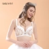 Toffee Pie Waltz Thêu Big Ngực Girl Đồ lót Áo ngực một phần