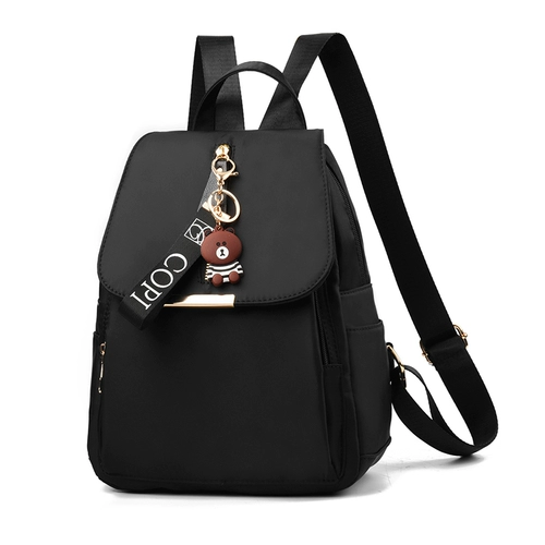 Водонепроницаемая сумка через плечо, модный школьный рюкзак для путешествий, ткань оксфорд, в корейском стиле