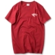 Đặc biệt hàng ngày áo thun nam tay ngắn cộng với phân bón XL cotton nửa tay béo lỏng cổ tròn vest Châu Âu mã áo thun nam áo thun burberry