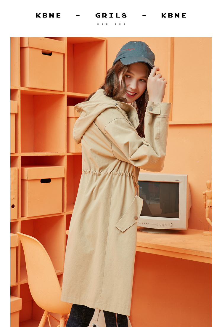 Trench pour femme KBNE     en Coton - Ref 3226597 Image 34