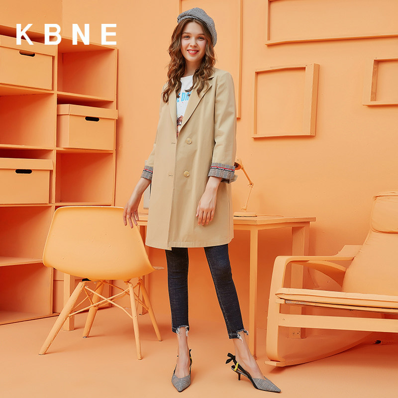 Trench pour femme KBNE     en Coton - Ref 3226654 Image 4