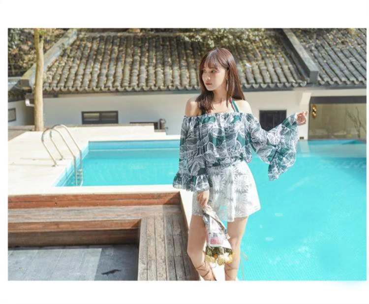 Đồ bơi nữ đơn giản dành cho người lớn nữ chia tay nữ hoàng bình thường Phong cách Hàn Quốc Vẻ đẹp lưới đỏ khí chất mùa hè - Bộ đồ bơi hai mảnh đồ bơi 2 mảnh dáng váy