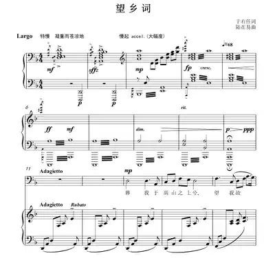 Wangxiang word F-tune College entrance examination Vocal piano accompaniment Staff positive score Sheet music (special price score)