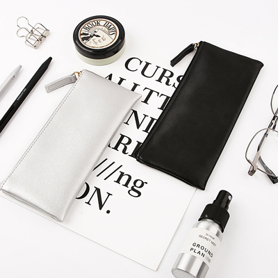 韩国简约创意文具简约大容量学生笔袋