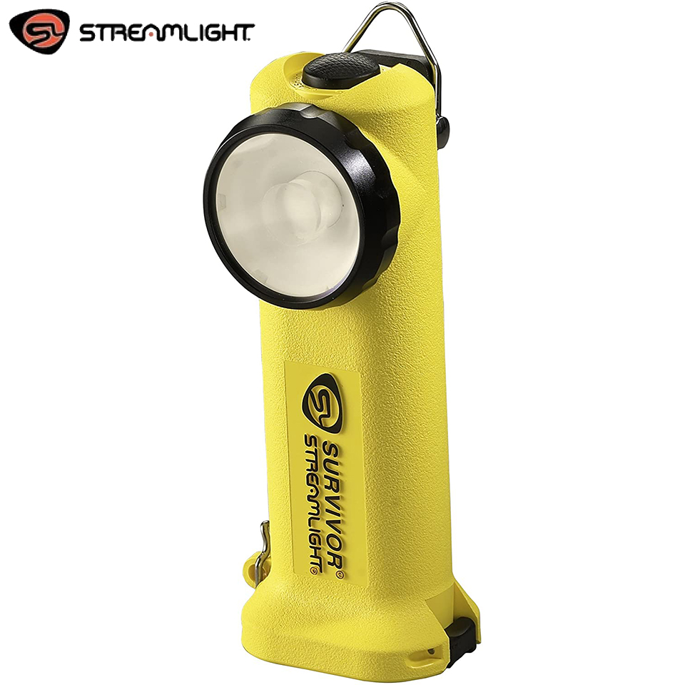 Streamlight stream light survivor LED flashlights right angle light battery version orange yellow-Taobao