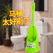 Home simple creative soft hair cleaning brush long handle toilet brush toilet toilet brush no dead corner toilet brush set