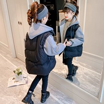 Girls cotton coat in autumn and winter dress 2022 new gas - clothing girls cotton clothes in winter