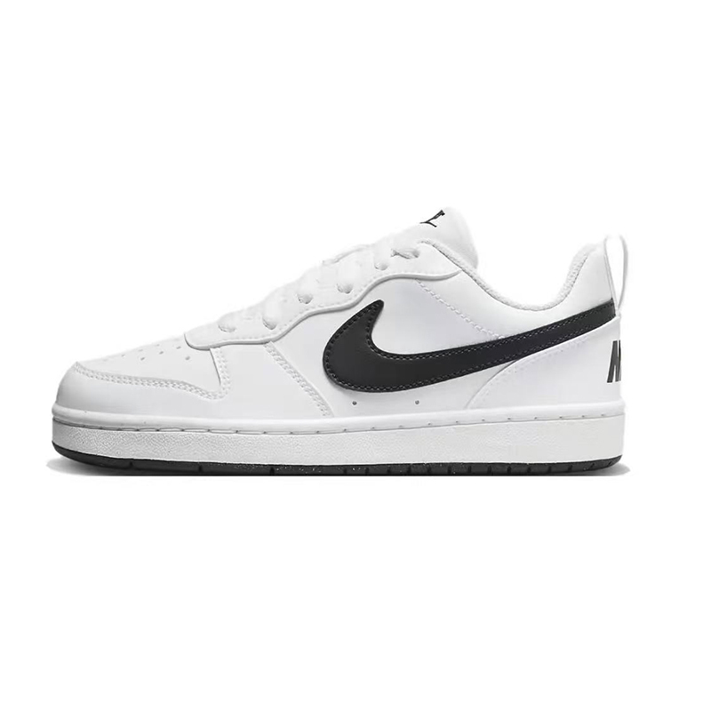 Nike Big Children's Shoes Court Borough Low Outdoor Casual Sneakers Dv5456-104 Xuzhou Warehouse