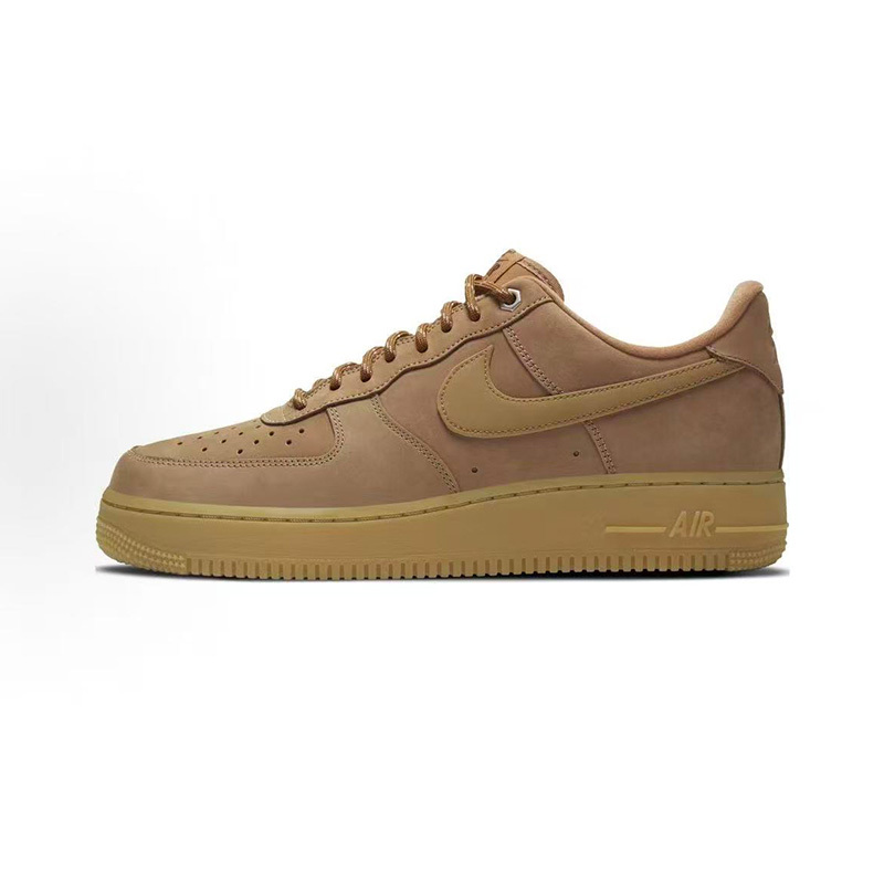 Nike Sneakers Air Force 1 Wheat-Colored Air Force One Sneakers Cj9179-200 Xuzhou Warehouse