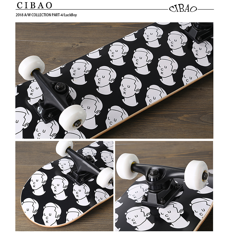 CIBAO cô gái xe tay ga hai mặt bốn bánh ban đêm mịn màng cô gái tuổi teen mới bắt đầu đôi rocker kt ván trượt - Trượt băng / Trượt / Thể thao mạo hiểm mini scooter