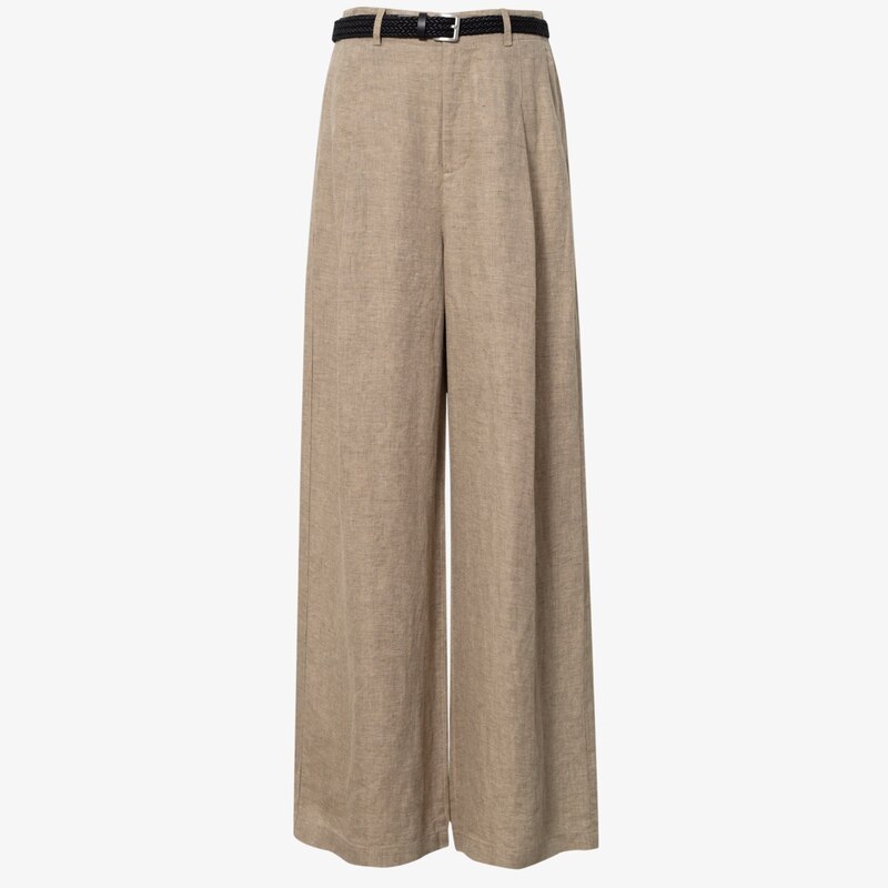 Mm Mall Same Style 2026 Summer New Relaxed Old Money Style Casual Wide-Leg Pants Long Pants 5H4350381