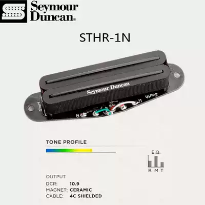 Seymour Duncan electric guitar bridge pickup small double gauge high power metal rock STHR 1