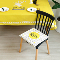 Dining table chair cushion home Nordic wood stool cushion memory cotton cushion household Four Seasons non-slip chair cushion
