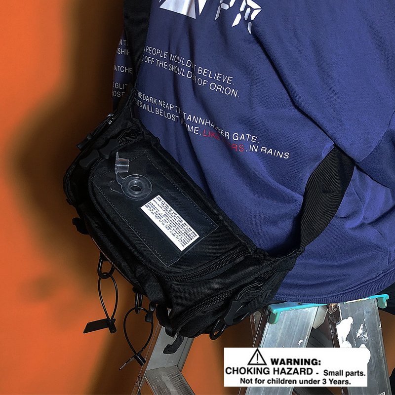 NOLABEL Original hair design Sensation Gas Plug Trampoline Good Texture Playful Design Diagonal Satchel Country Tide New