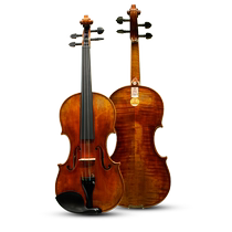 Red cotton violin SV-600 professional graded stage performance high-end handmade solid wood violin for children and adults