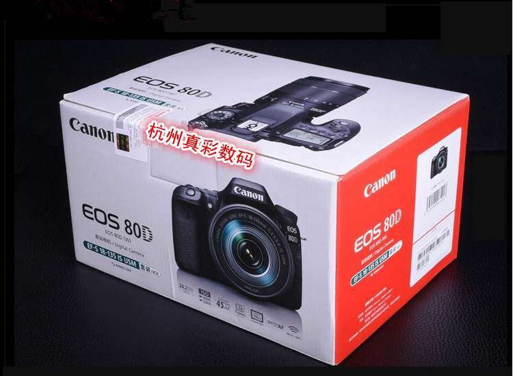 Đặc biệt cung cấp Canon 80D 18-135USM 18-200 SLR máy ảnh du lịch kỹ thuật số chuyên nghiệp tầm trung tại chỗ