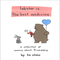 Spot English Original Lobster is the Best Medicine I can take a bite Liz Climo Liz Kerry