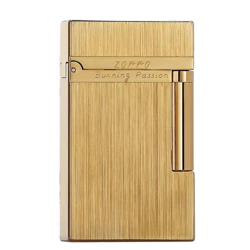 Латунная ретро старомодная зажигалка с боковым колесиком для друга, делается под заказ, подарок на день рождения