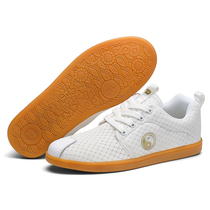 2024 New Tai Chi Shoes Official Flagship Store Womens White Mesh Shoes Summer Breathable Mesh Shoes Chenjiagou Martial Arts Shoes