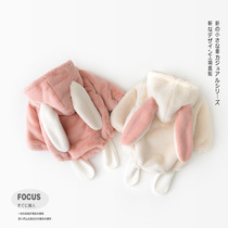 Net Red Baby Clothes Baby Gafu Thickened Conjoined Clothes Autumn winter Triangle climbing clothes Harvest bag fart for winter clothing