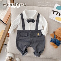 Baby first birthday dress: 0-2 years old baby full moon British style one-piece newborn photo dress 100-day banquet