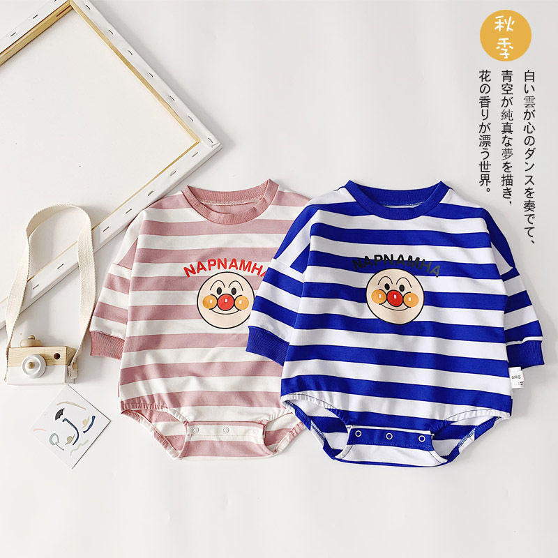 Baby bag fart long sleeve spring and autumn female baby autumn clothing tennis red baby clothes cute even body clothes 0 year old 1 ha clothes climbing clothes