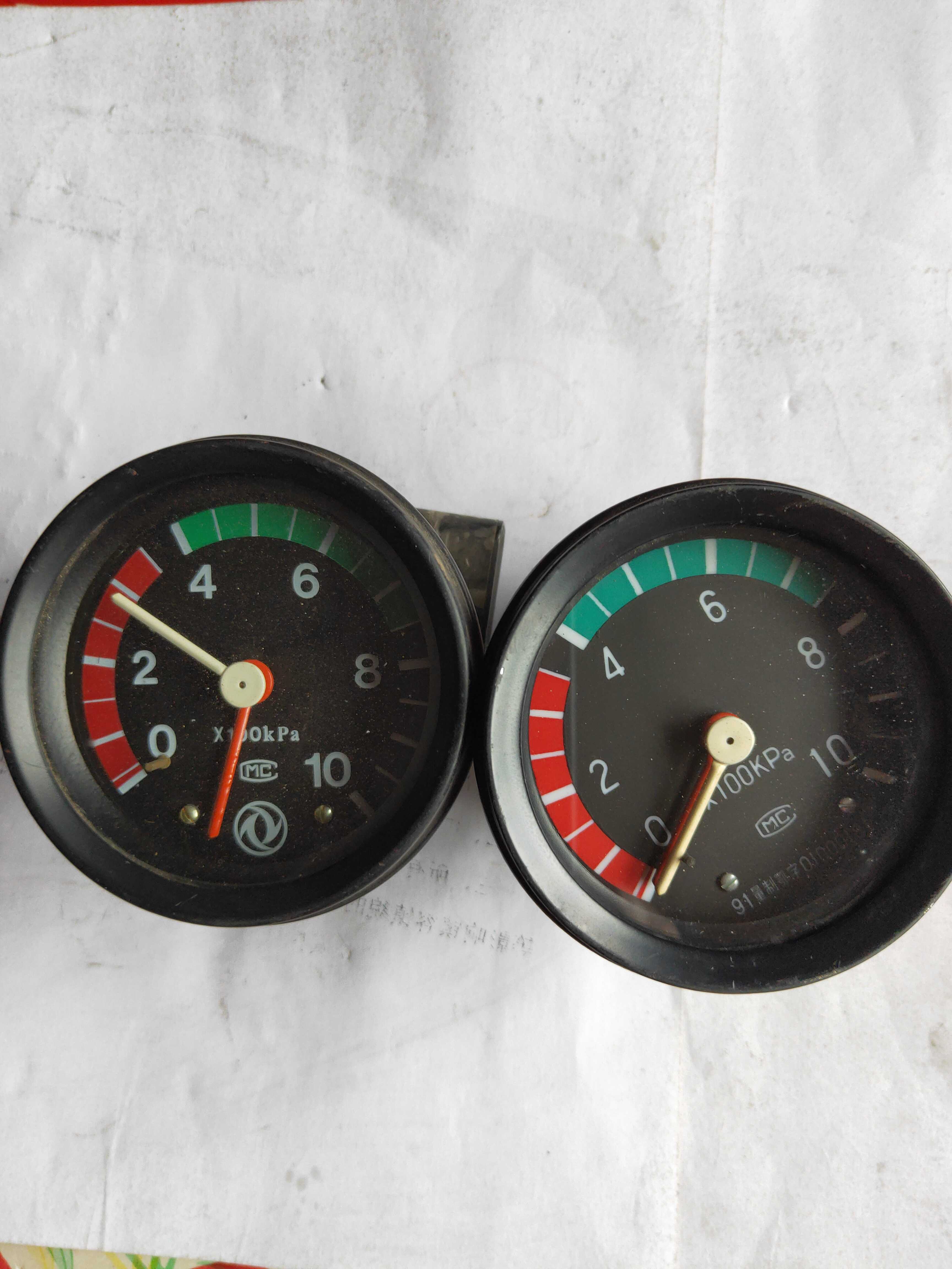 Dongfeng 140 auto brake air pressure meter